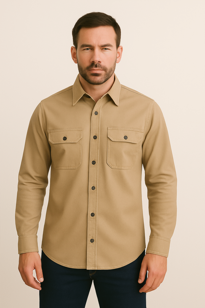 Camisa en drill