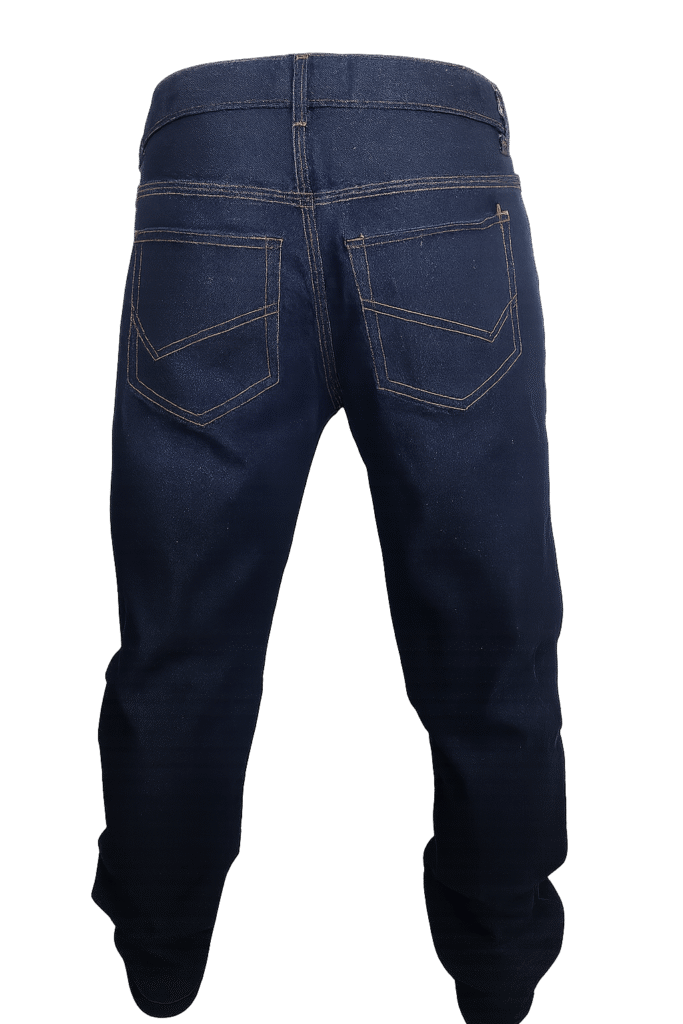 Jeans en denim índigo de 14 onzas, corte clásico