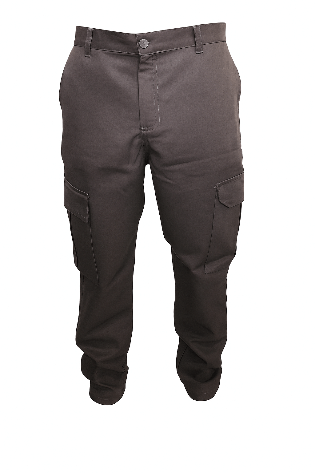 Pantalon tipo cargo color gris oscuro